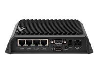Cradlepoint R1900-5GB - Trådlös router - WWAN 4-ports-switch - 1GbE - Wi-Fi 6 - Dubbelband - 5G - med 3 års NetCloud Mobile Performance Essentials-plan MB03-19005GB-GA