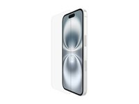 Belkin ScreenForce UltraGlass 2 - Skärmskydd för mobiltelefon - 9H, behandlat - glas - för Apple iPhone 15 OVA131ZZ