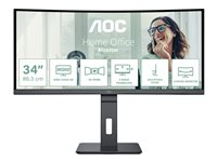 AOC Pro-line CU34P3CV - P3 Series - LED-skärm - böjd - 34" CU34P3CV