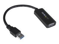 StarTech.com USB 3.0 till VGA-adapter- inbyggd installation av drivrutiner - 1920x1200 - USB/VGA-adapter - USB typ A (hane) till HD-15 (VGA) (hona) - USB 3.0 - 19.5 m - 1920 x 1200 (WUXGA) stöd - för P/N: MXT101MM USB32VGAV