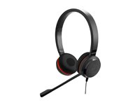 Jabra Evolve 30 II HS Stereo - Headset - fullstorlek - ersättning - kabelansluten - 3,5 mm kontakt 14401-21
