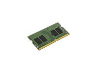 Kingston - DDR4 - modul - 4 GB - SO DIMM 260-pin - 3200 MT/s / PC4-25600 - CL22 - 1.2 V - ej buffrad - icke ECC KCP432SS6/4