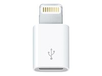 Apple Lightning to Micro USB Adapter - Lightning-adapter - mikro-USB typ B hona till Lightning hane MD820ZM/A