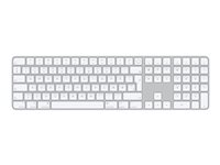 Apple Magic Keyboard with Touch ID and Numeric Keypad - Tangentbord - trådlös - Bluetooth - QWERTY - dansk MK2C3DK/A
