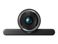 Lenovo 4K Pro - Webbkamera - färg - 3840 x 2160 - 4K - ljud - USB 3.0 - MJPEG, YUY2 - DC 5 V 4XC1Q25246