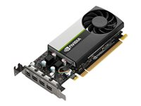 NVIDIA T1000 - Grafikkort - T1000 - 4 GB GDDR6 - PCIe 3.0 x16 låg profil - 4 x Mini DisplayPort 900-5G172-2250-000