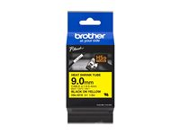 Brother HSe-621E - Svart på gult - Rulle (0,9 cm x 1,5 m) 1 kassett(er) hängande låda - rörtejp för värmekrympning - för P-Touch PT-D800, PT-E300, PT-E310, PT-E550, PT-P700, PT-P750, PT-P900, PT-P950 HSE621E