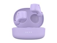 Belkin SoundForm Bolt - True wireless-hörlurar med mikrofon - inuti örat - Bluetooth - lavendel AUC009BTLV