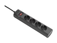 APC UPS Power Strip PZ42I-GR - Effektband (rackmonterbar/extern) - AC 230 V - 2500 Watt - ingång: IEC 60320 C14 - utgångskontakter: 4 (power CEE 7/3) - 1.5 m sladd - för P/N: SMC1000IC, SMT750RMI2UC PZ42I-GR