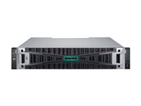 HPE Modular Smart Array 2070 10/25GbE iSCSI SFF Flash Bundle - 7th Generation - SSD-array - 23 TB - 24 fack (SAS-3) - SSD 1.92 TB x 12 - iSCSI (10 GbE), iSCSI (25 GbE) (extern) - kan monteras i rack - 2U S3L65A