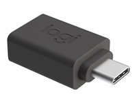 Logitech - USB-adapter - 24 pin USB-C (hane) till USB (hona) 956-000005
