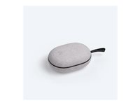 Meta - Hårt fodral för VR-headset - återvunnen filt - ljusgrå, skiffersvart - för Meta Quest 3, Quest 3S SK-1000045-01