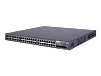 HPE 5800-48G-PoE Switch - Switch - L3 - Administrerad - 48 x 10/100/1000 (PoE) + 4 x SFP+ - rackmonterbar - PoE JC104A#ABB