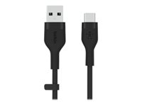 Belkin BoostCharge - USB-kabel - USB (hane) till 24 pin USB-C (hane) - 3 m - svart CAB008BT3MBK