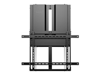 Multibrackets M Counterbalanced Wallmount - Fäste - för platt panel - stainless steel, aluminium - svart - skärmstorlek: 37"-55" - väggmonterbar 7350105210228