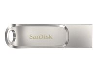 SanDisk Ultra Dual Drive Luxe - USB flash-enhet - 512 GB - USB 3.2 Gen 1 / USB-C SDDDC4-512G-G46