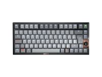 CHERRY KW 300 MX - Tangentbord - 75% - compact - bakgrundsbelyst - trådlös - Bluetooth 5.2, USB-C - QWERTY - amerikansk - tangentbrytare: CHERRY MX2A Silent Red - svart G80-3960HHAUS-2