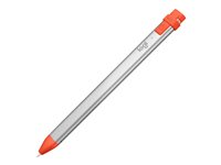 Logitech Crayon - Digital penna - trådlös - intensiv sorbet - för Apple 10.2-inch iPad; 10.5-inch iPad Air (3rd generation); 10.9-inch iPad Air (4th generation, 5th generation); 11-inch iPad Pro; 12.9-inch iPad Pro (3th generation, 4th generation, 5th generation); 9.7-inch iPad (6th generation); iPad mini (6th generation); iPad mini 5 (5th generation) 914-000046