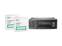 HPE StoreEver LTO-8 Ultrium 30750 - Bandenhet - LTO Ultrium (12 TB / 30 TB) - Ultrium 8 - SAS-2 - extern - kryptering BC023A
