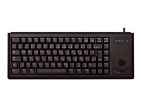 CHERRY Compact-Keyboard G84-4400 - Tangentbord - USB - hela norden - svart G84-4400LUBPN-2