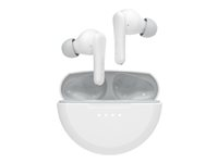 Belkin SoundForm Nano 2 for Kids - True wireless-hörlurar med mikrofon - inuti örat - Bluetooth - vit AUC011BTWH