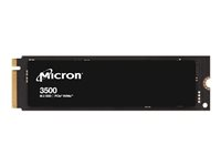 Micron 3500 - SSD - 512 GB - inbyggd - M.2 2280 - PCIe 4.0 x4 (NVMe) MTFDKBA512TGD-1BK1AABYYR