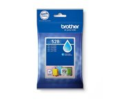Brother LC528C - Cyan - original - kuddepack - bläckpatron - för Brother MFC-J6760DW, MFC-J6960DW, MFC-J6975DW, MFC-J6977DW LC528C
