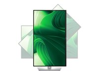 Dell Pro 24 Plus QHD USB-C Hub Monitor P2425DE - LED-skärm - 24" (23.8" visbar) - 2560 x 1440 QHD @ 100 Hz - IPS - 350 cd/m² - 1500:1 - 5 ms - HDMI, DisplayPort, USB-C - BTO - med 3 års grundläggande maskinvaruservice med avancerat byte efter fjärrdiagnos DELL-P2425DE