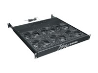 Middle Atlantic IFTA-6 - Fläktbricka för stativ - med 6 kylfläktar - AC 220 V - svart pulverlack - 1U - 19" IFTA-6