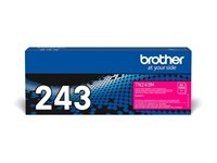 Brother TN-243M - Magenta - original - tonerkassett - för Brother DCP-L3510, L3550, HL-L3210, L3230, L3270, MFC-L3710, L3750, L3770 TN243M