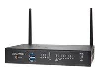 SonicWall TZ270W - Essential Edition - säkerhetsfunktion - 1GbE - Wi-Fi 5 - 2.4 GHz, 5 GHz - SonicWall säkerhetsuppgradering, plusprogram (3 år) - skrivbord 02-SSC-6861