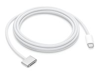 Apple - Strömkabel - 24 pin USB-C (hane) till MagSafe 3 (hane) magnetisk - 2 m - silver MW613ZM/A