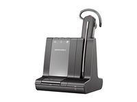 HP Poly Savi 8240-M Office - Savi 8200 series - headset - DECT - trådlös - svart - Certifierad för Microsoft-teams 8D3G6AA