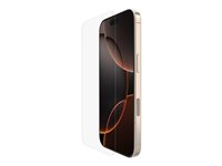 Belkin ScreenForce - Skärmskydd för mobiltelefon - glas - för Apple iPhone 16 Pro OVA159HQ