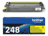Brother TN248Y - Gul - original - box - tonerkassett - för Brother DCP-L3515, L3520, L3555, L3560, HL-L3220, L3240, MFC-L3740, L3760, L8340, L8390 TN248Y