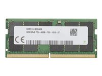 HP - DDR5 - modul - 32 GB - SO DIMM 262-pin - 4800 MHz / PC5-38400 - registrerad - ECC 6D8T4AA