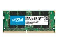 Crucial - DDR4 - modul - 8 GB - SO DIMM 260-pin - 1600 MHz / PC4-25600 - CL22 - 1.2 V - ej buffrad - icke ECC CT8G4SFRA32A