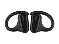 Belkin SoundForm ClearFit - True wireless-hörlurar med mikrofon - öppet öra - montering över örat - Bluetooth - svart AUC013CTBK