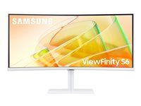Samsung ViewFinity S6 S34C650TAU - S65TC Series - LED-skärm - böjd - 34" - HDR LS34C650TAUXEN
