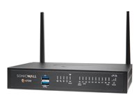 SonicWall TZ470W - Advanced Edition - säkerhetsfunktion - 1GbE, 2.5GbE - Wi-Fi 5 - 2.4 GHz, 5 GHz - SonicWall säkerhetsuppgradering, plusprogram (2 år) - skrivbord 02-SSC-6813