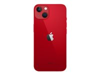 Apple iPhone 13 - (PRODUCT) RED - 5G smartphone - dual-SIM / Internminne 128 GB - OLED-skärm - 6.1" - 2532 x 1170 pixlar - 2 bakre kameror 12 MP, 12 MP - front camera 12 MP - röd MLPJ3QN/A