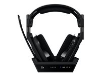 Logitech G Astro A50 X - Headset - fullstorlek - Bluetooth / LIGHTSPEED - trådlös - svart 939-002128