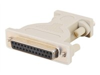 C2G - Seriell adapter - DB-9 (hona) till DB-25 (hona) - formpressad 81442