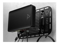 HP Poly Studio G62 - Videokonferenssystem - Certifierad för Microsoft-teams, Certifierad för Poly Video - svart - med Mounting Plate Kit A01KCAA#AC3
