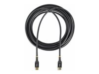 StarTech.com 50ft (15m) VESA-Certified Active DisplayPort 1.4 Cable, DP8K w/HBR3/HDR10/MST/DSC 1.2/HDCP 2.2, 8K 60Hz, 4K 120Hz Video - Active DP 1.4 Cable M/M (DP14A-15M-DP-CABLE) - DisplayPort-kabel - DisplayPort (hane) till DisplayPort (hane) - DisplayPort 1.4 - 15 m - stöd för 4K, stöd för 8K, aktiv, aktiv kopparkabel - svart DP14A-15M-DP-CABLE