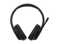 Belkin SoundForm Inspire - Headset - fullstorlek - Bluetooth - trådlös, kabelansluten - 3,5 mm kontakt - svart AUD006BTBLK