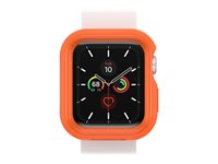 OtterBox EXO EDGE - Stötsskydd för smartwatch - polykarbonat, TPE - ljus solig orange - smal design 77-81216