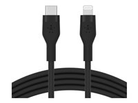 Belkin BOOST CHARGE - Lightning-kabel - 24 pin USB-C hane till Lightning hane - 1 m - svart CAA009BT1MBK