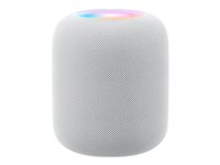 Apple HomePod (2nd generation) - Smarthögtalare - Wi-Fi, Bluetooth - vit - för 10.5-inch iPad Pro (1:a generation); 9.7-inch iPad; 9.7-inch iPad Pro (1:a generation) MQJ83KS/A