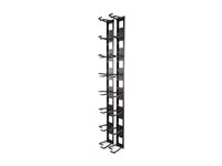 APC - Rackpanel för kabelhantering - svart - för P/N: SMTL2K2RM2UCLNC, SMX1500RM2UCNC, SMX2KR2UX145, SMX3KR2UNCX145, SMX750C, SMX750CUS AR8442
